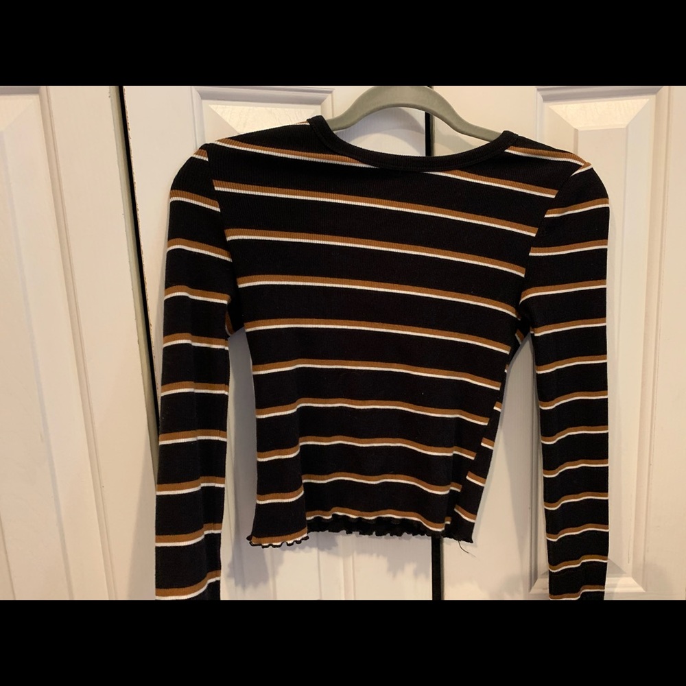 Forever 21 long sleeve striped tee